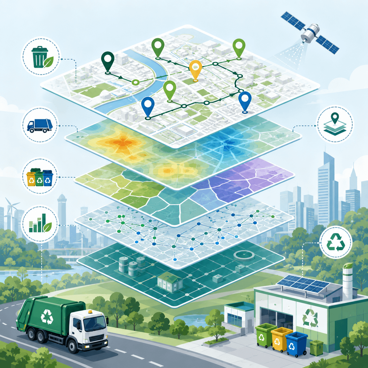 GIS for City Waste System